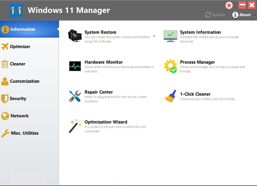 Yamicsoft Windows 11 Manager v1.4.3 with Key 2024 [Portable]