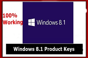 Windows 8.1 Product Key Free 2024 (100% Working) 32/64 Bit