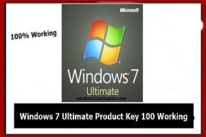 Windows 7 Ultimate 64 bit Product Key 2024 [100% Working]