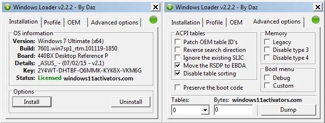 Windows 7 Activator Loader Download 2.2.2 by Daz Full Version