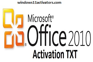 Office 2010 Activation TXT CMD File [Microsoft Office Activator]