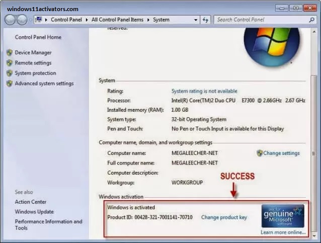 Windows 7 SP1 Key Free Generator [32-64Bit] For All Editions