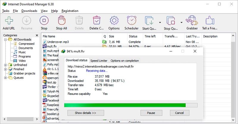 Internet Download Manager Crack 6.42 Build 3 with Serial Number