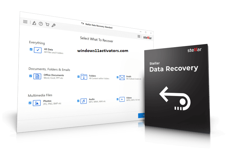 Stellar Data Recovery Crack + Activation Key v11.5.0.1 Download