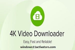 4K Video Downloader Crack 4.30.0.5655 with License Key [2024]