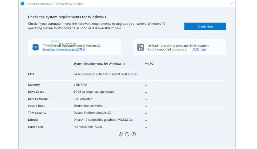 Ashampoo Windows 11 Compatibility Check 2025 Free Download